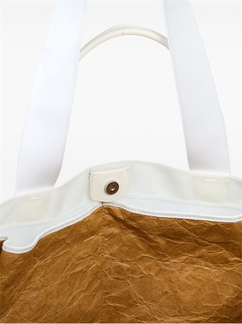 White embroidered logo bag MAISON MARGIELA | SB2WC0003P6761HA498